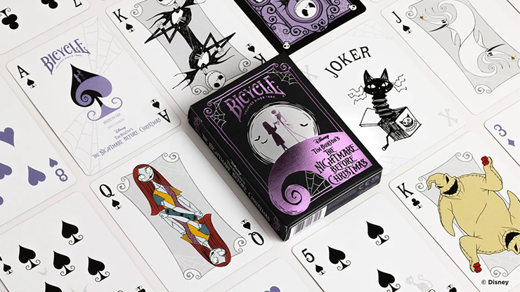 Cartes de collection Nightmare Before Christmas par US Playing Card Co