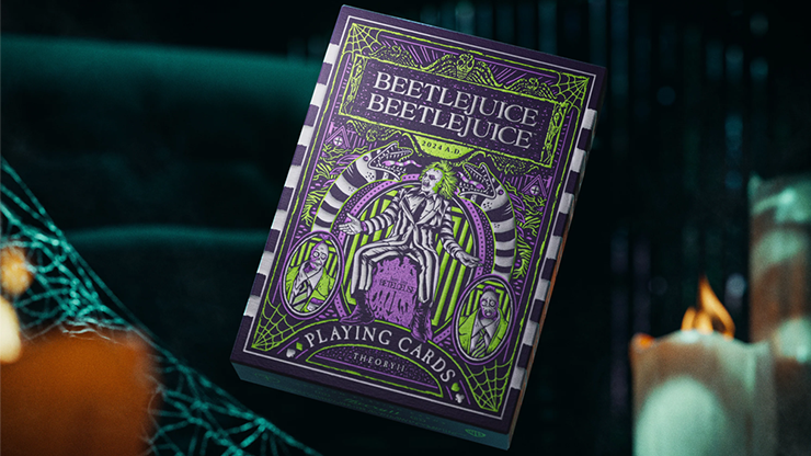 Beetlejuice Playing Cards par theory11