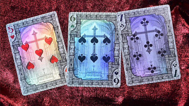 Trinity of Night - Demon Hunter HOLO Playing Cards par Evokad