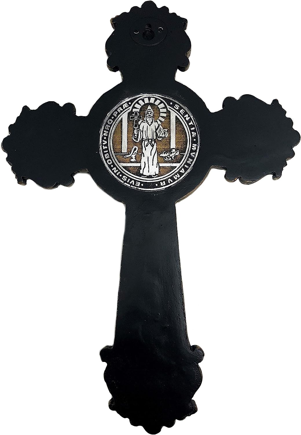 Exorcisme - croix murale de Saint-Benoît (2 tons)