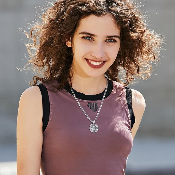 Collier de St-Benoit en argent sterling 925