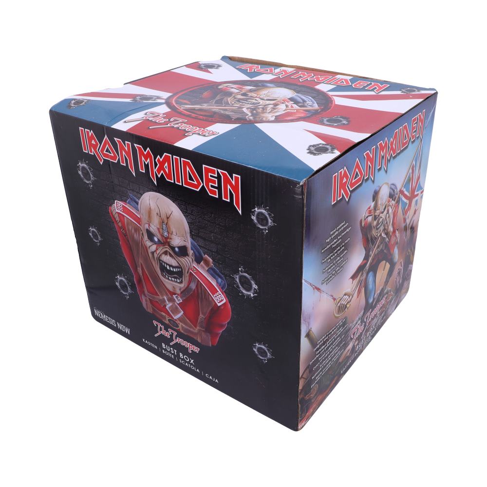 Coffret buste Iron Maiden The Trooper