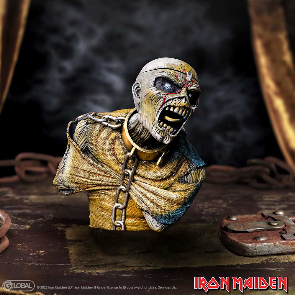 Coffret buste Iron Maiden Piece of Mind