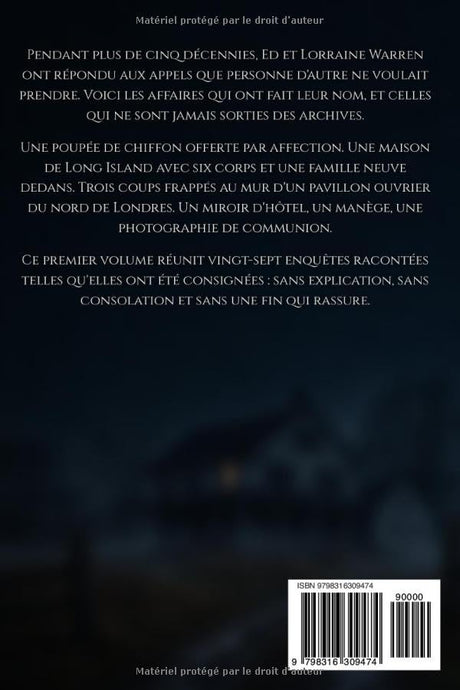 Les Dossiers Warren vol. 1 : 27 cas d'Ed & Lorraine