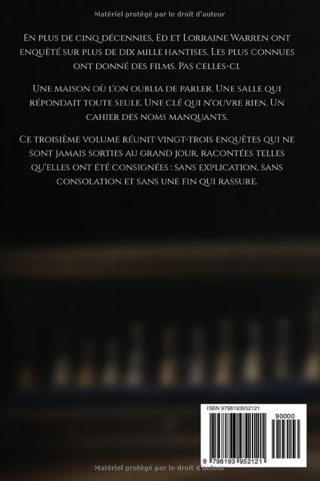 Les Dossiers Warren vol. 3 : 23 affaires inconnues d’Ed & Lorraine