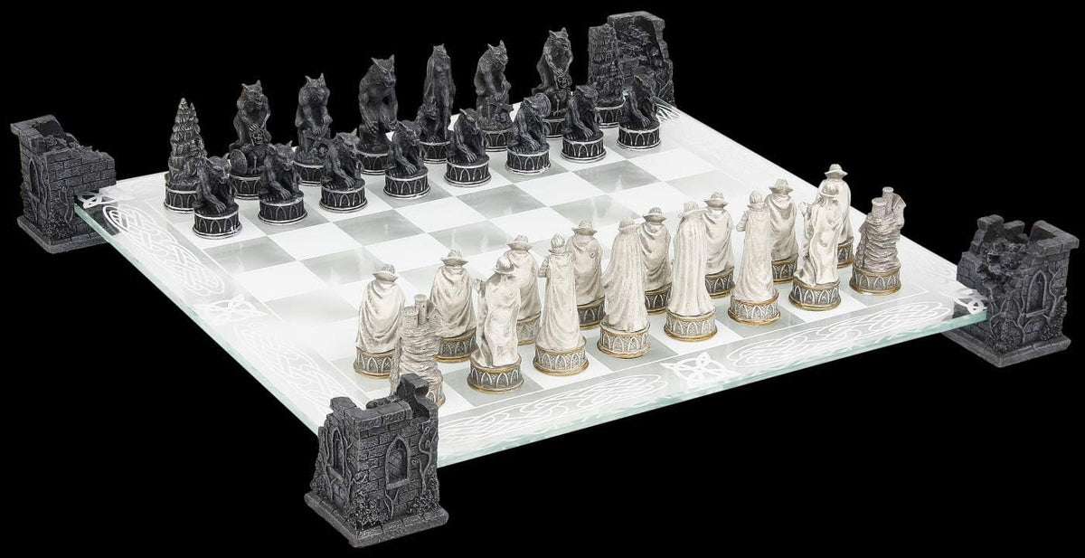 Jeu d'échecs - vampires et loups-garous