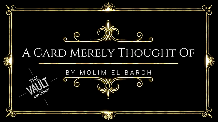 THE VAULT - A Card Merely Thought Of par Molim El Barch TÉLÉCHARGEMENT