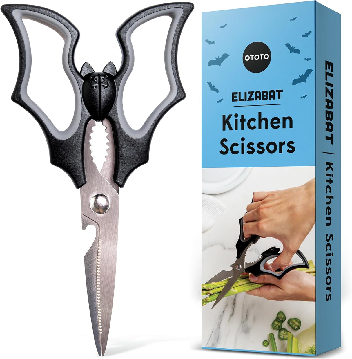 Ciseaux de cuisine de chauve-souris