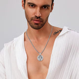 Collier de St-Benoit en argent sterling 925