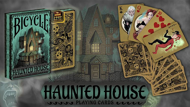Cartes de collection - Bicycle Haunted House par Collectable Playing Cards
