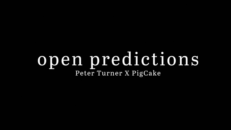 Open Predictions par Peter Turner & Pigcake