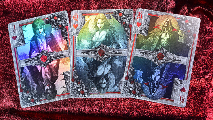 Trinity of Night - Vampire HOLO Playing Cards par Evokad