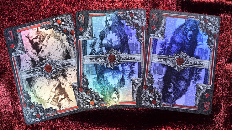 Trinity of Night - Werewolf HOLO Playing Cards par Evokad