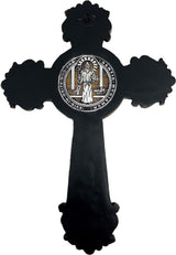 Exorcisme - croix murale de Saint-Benoît (2 tons)