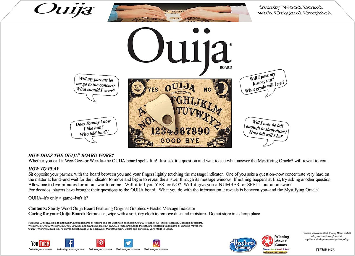 Jeu de société - OUIJA classique par Hasbro