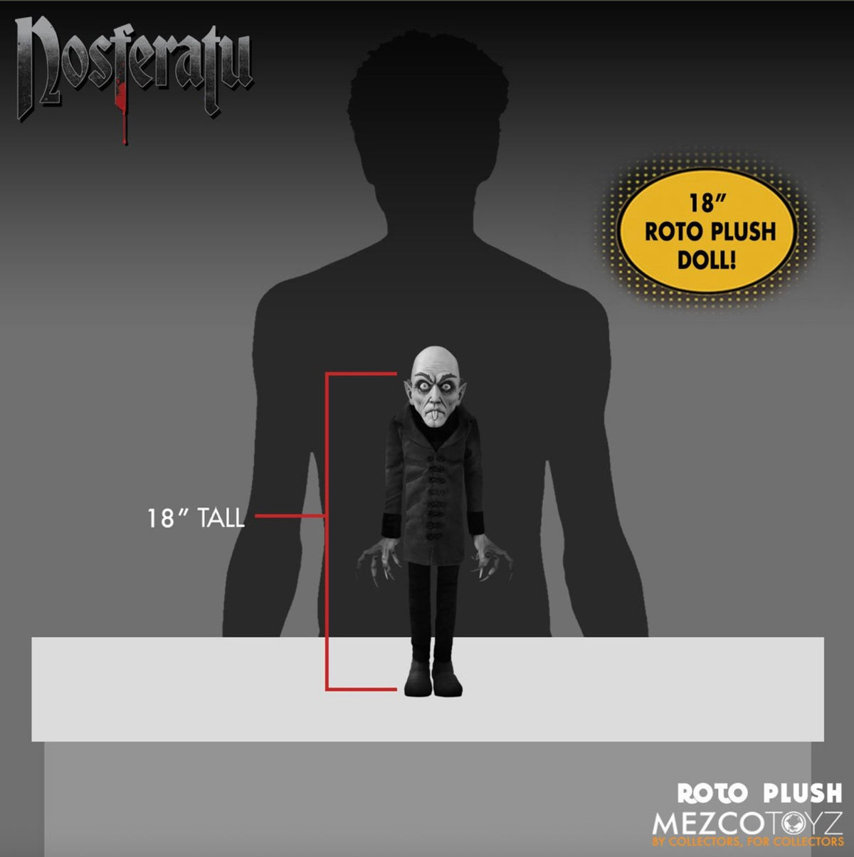 Peluche Nosferatu Designer Series de 46 cm