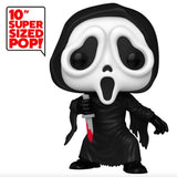 Figurine Funko Pop! Ghost Face Jumbo 25 cm avec couteau n°1608